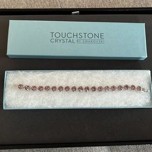 Swarovski Touchstone Crystal Ice Bracelet Light Amethyst